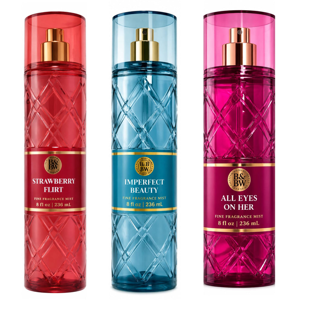 Fine Fragrance Mist 3-Pack 8 oz Body Spray Set L25409