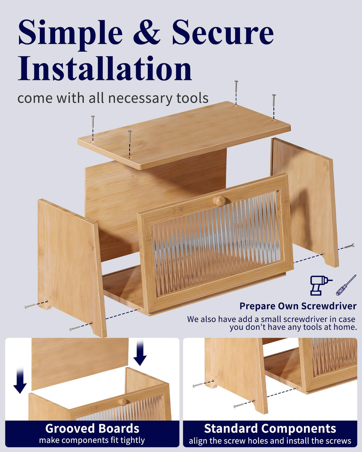 Wooden Bread Box Q770543