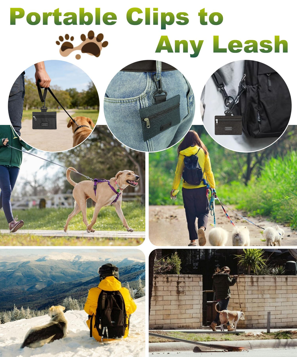 200 Pack Dog Poop Bags Rolls with Dispenser H8103