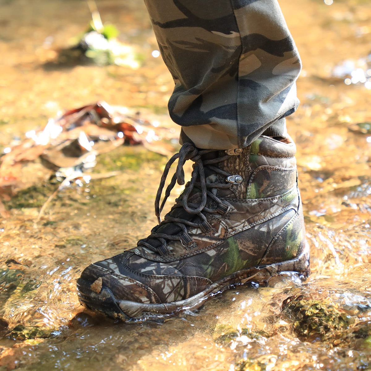 Camo Waterproof Lightweight Hunting Shoes J57978