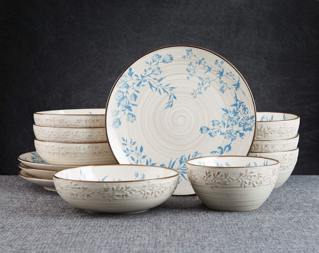 12 Piece Multicolor Dinnerware Set A764904
