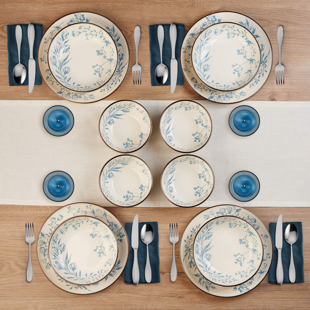 12 Piece Multicolor Dinnerware Set A764904