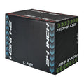 3-in-1 Foam Plyometric Jump Box, 20/24/28-Inch Heights, Black N981794